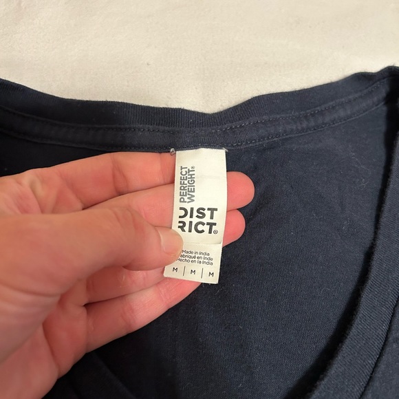 DISTRICT | Lowe’s Corporate navy t-shirt w/white writing - Picture 2 of 3